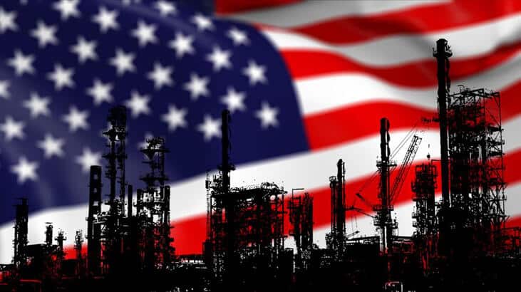 ABD'nin Petrol Sondaj Kulesi Yükseldi