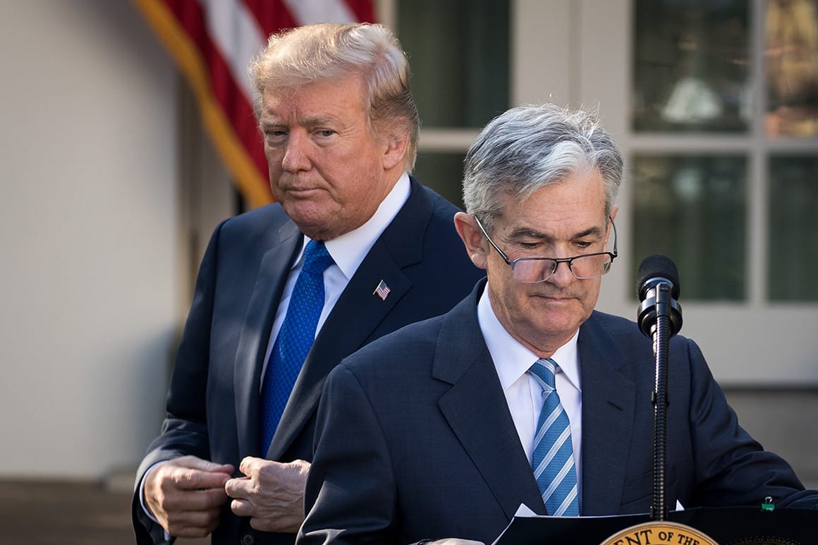 Trump: FED Chairman Powell and FED slow to step in