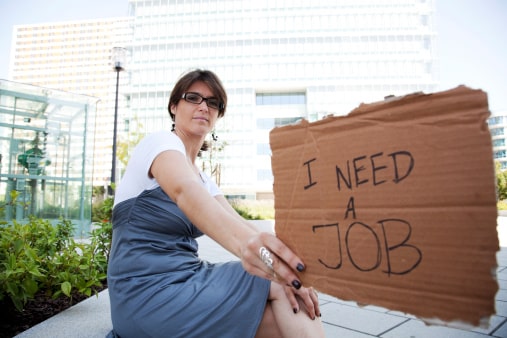 FEMALE UNEMPLOYMENT INCREASES