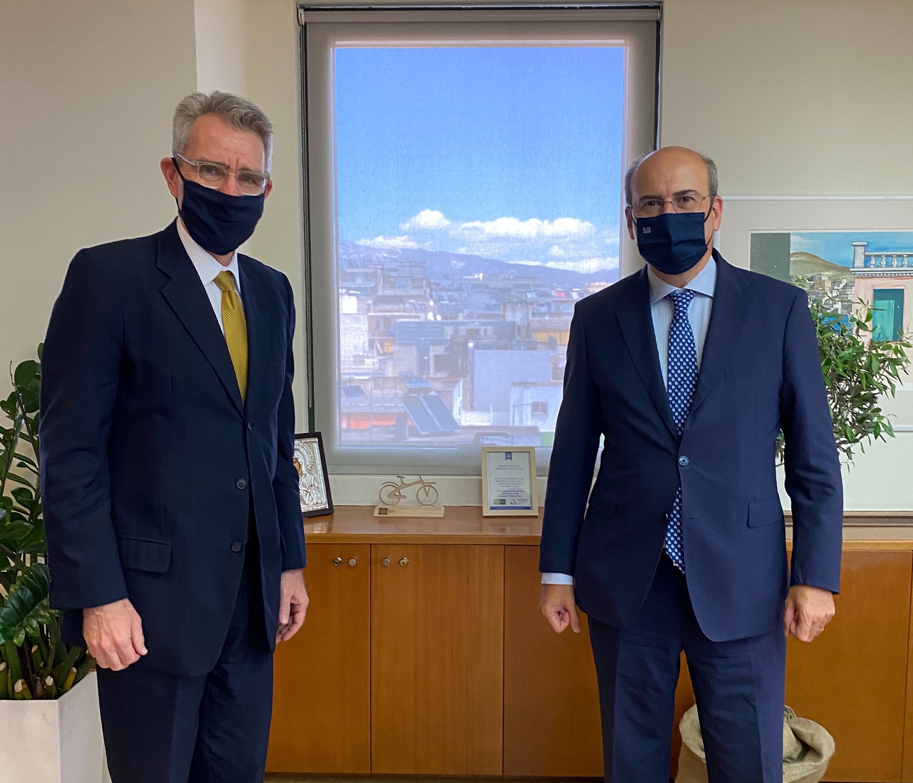 Hatzidakis And Pyatt Discussed The Issues About The Energy Policy Of The Greece And USA