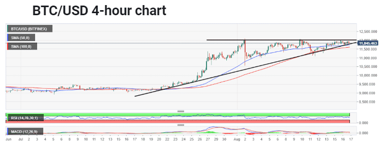 Bitcoin Fiyat Tahmini: BTC / USD Sonraki Hedef 2017'nin En Yüksek Seviyesi 20.000 $