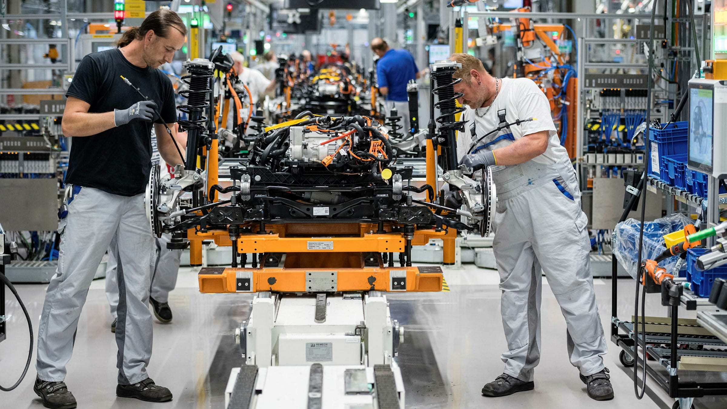 Recession Hits Industrial Workers Hard In Germany