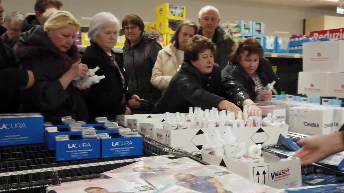 In Germany The Sale Of Toilet Paper And Disinfectants Increased Sharply