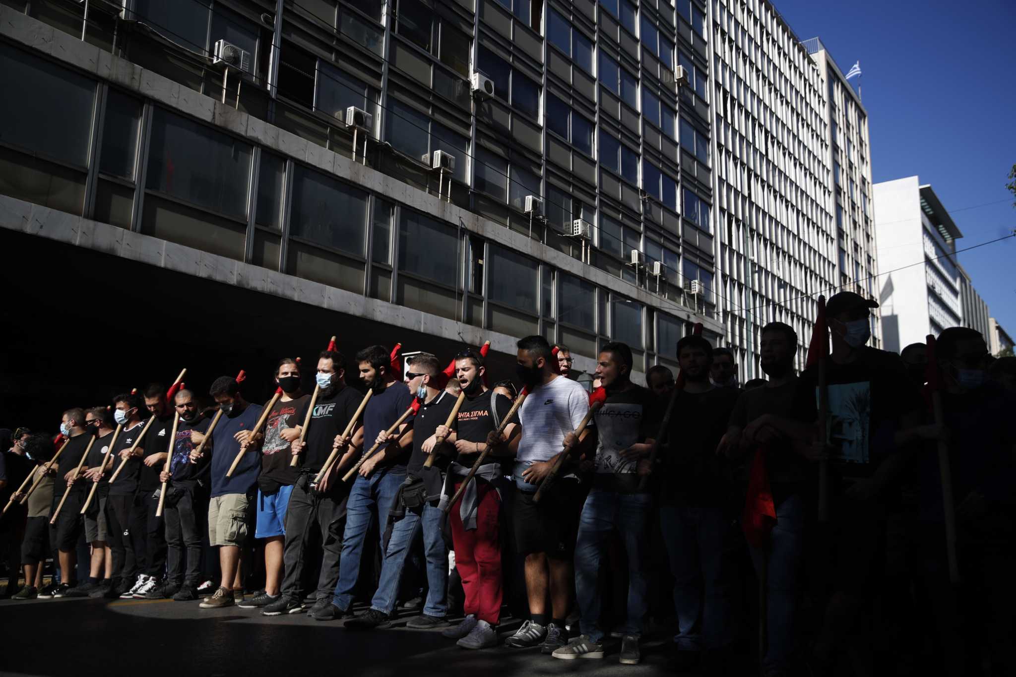 Public Sector Services In Greece Stalled For A 24-hour Strike