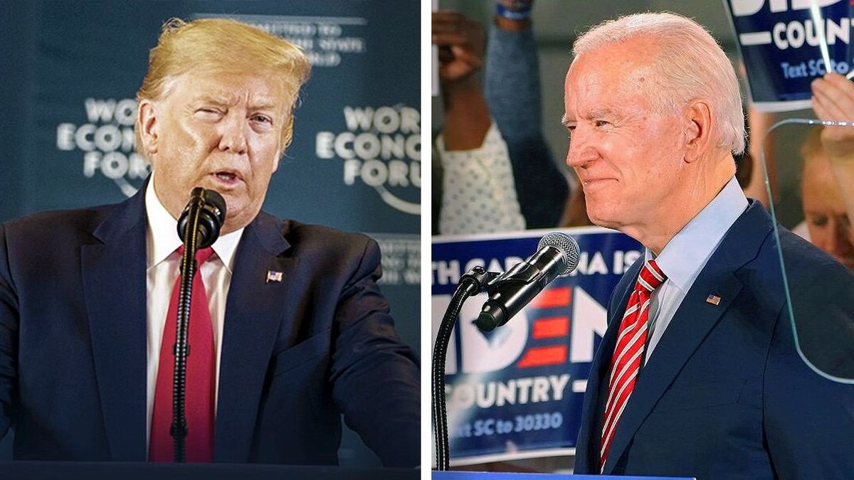 Trump talked about fake polls, Biden reported action with Obama