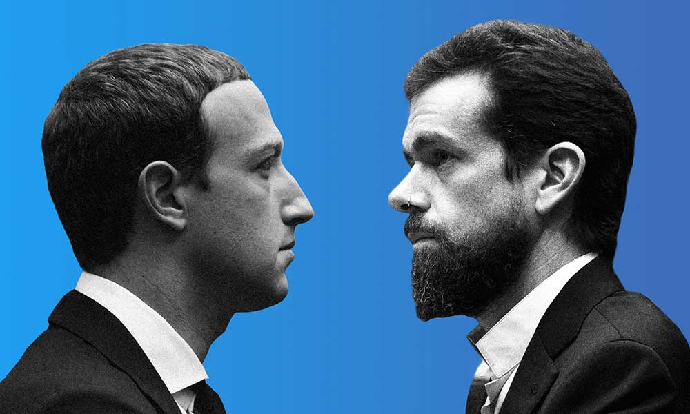 CEOs of Facebook and Twitter Testified to the US Senate