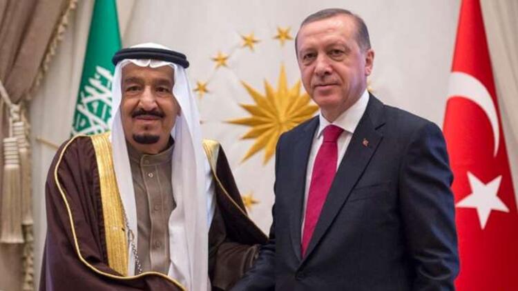 Cumhurbaşkanı Erdoğan Suudi Arabistan Kralı ile Görüştü