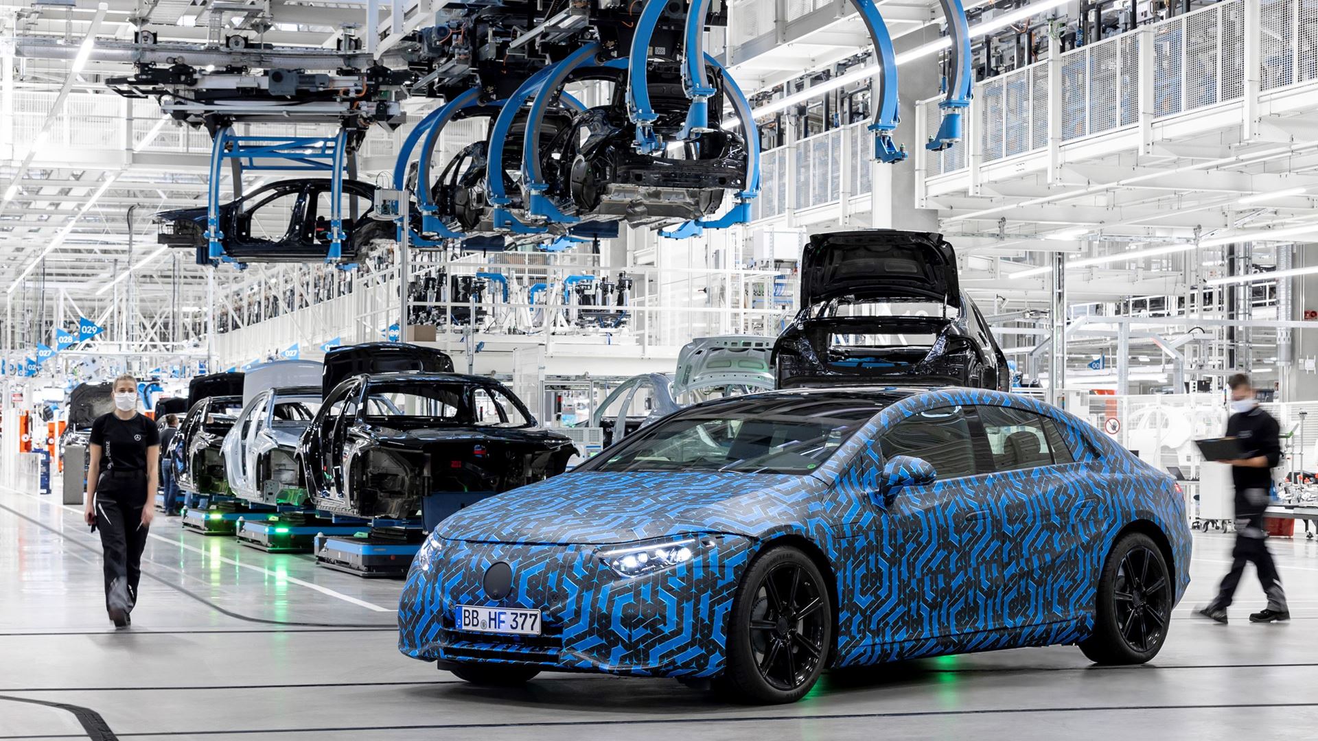 Daimler EQB Elektrikli Otomobili Macaristan'da Üretecek