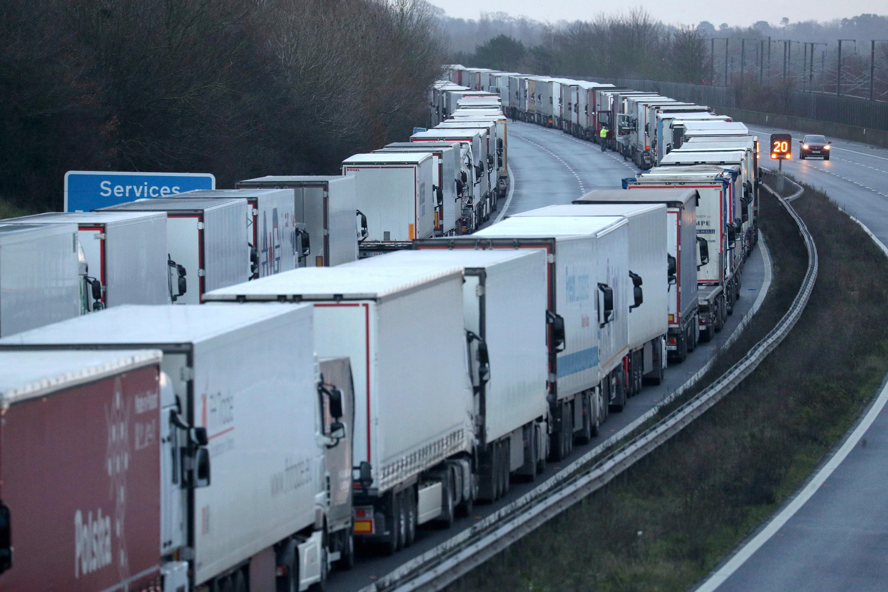 Britain and France are preparing a plan to restore freight transport