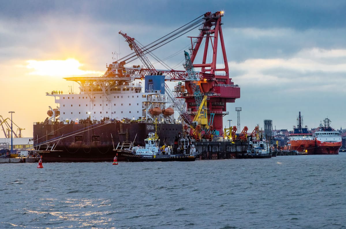 Fortuna has joined the construction of the Nord Stream 2 gas pipeline