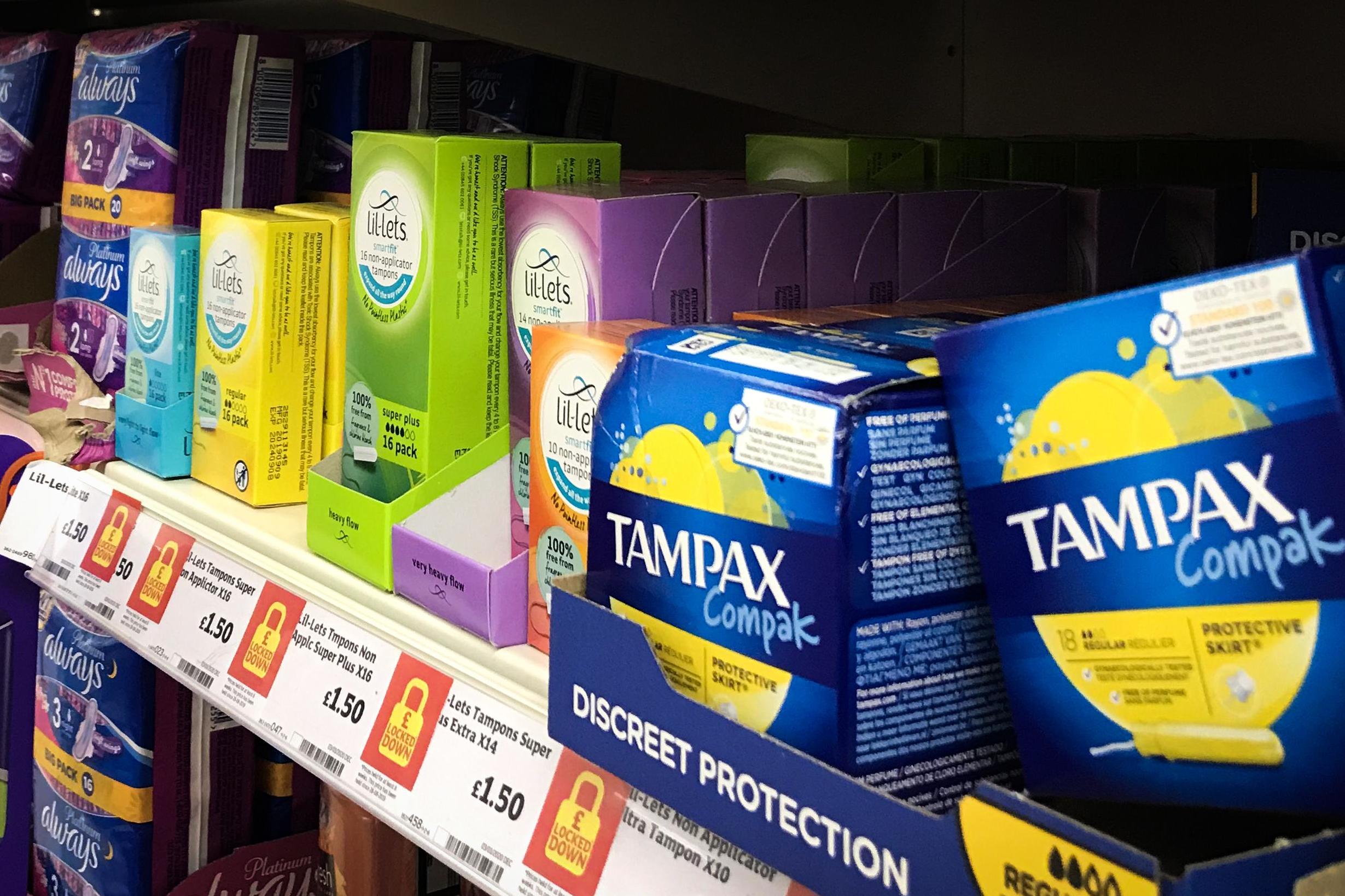 Great Britain abolishes "tampon tax"