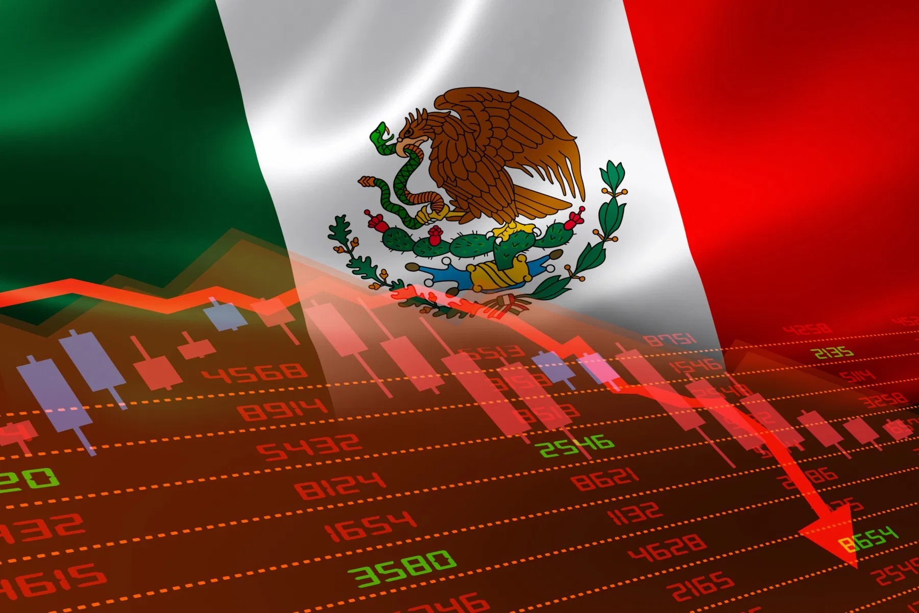 Mexico's economy experienced its sharpest decline in almost 90 years