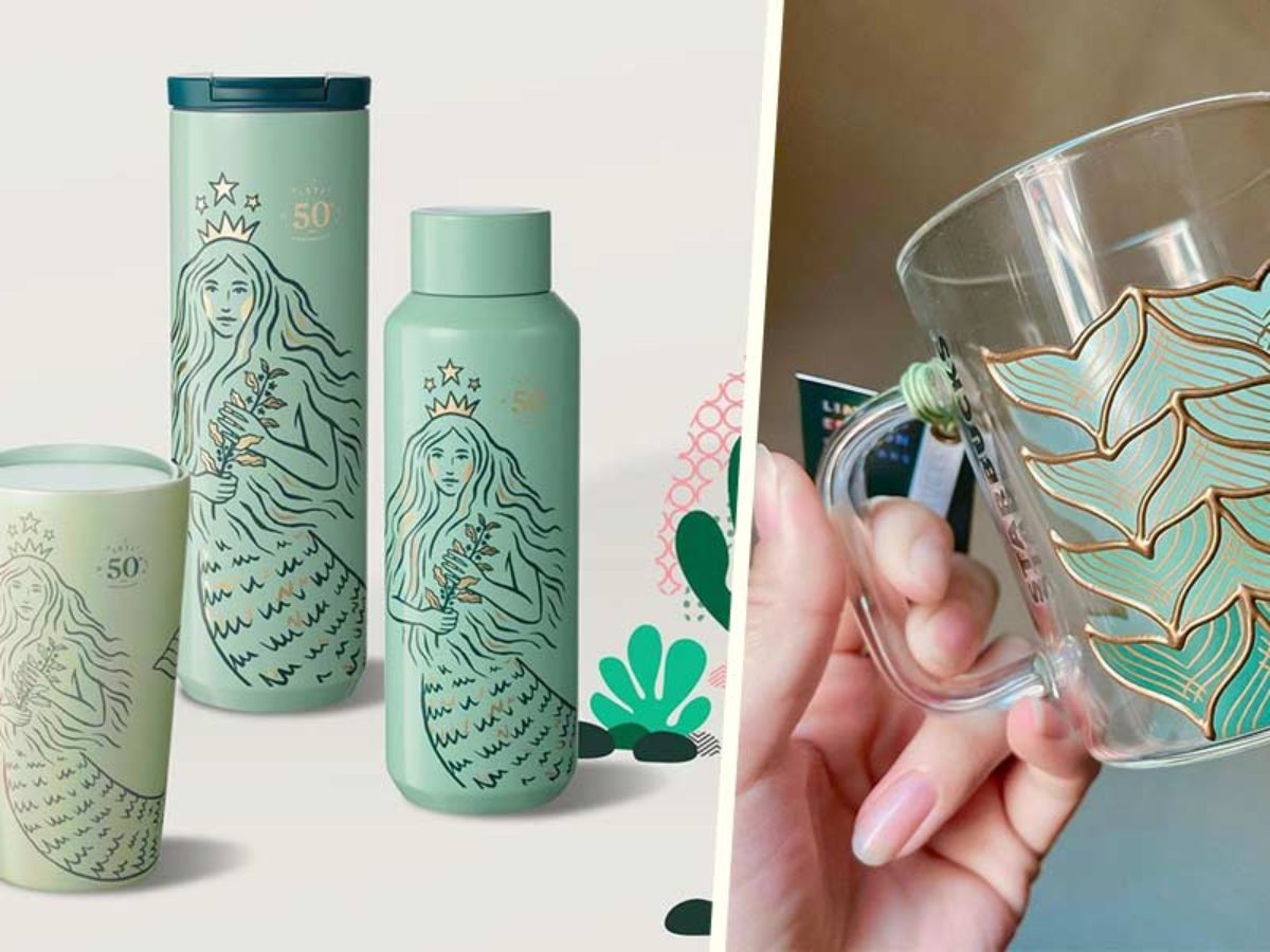 Starbucks is celebrating its fiftieth anniversary with a limited edition of cups