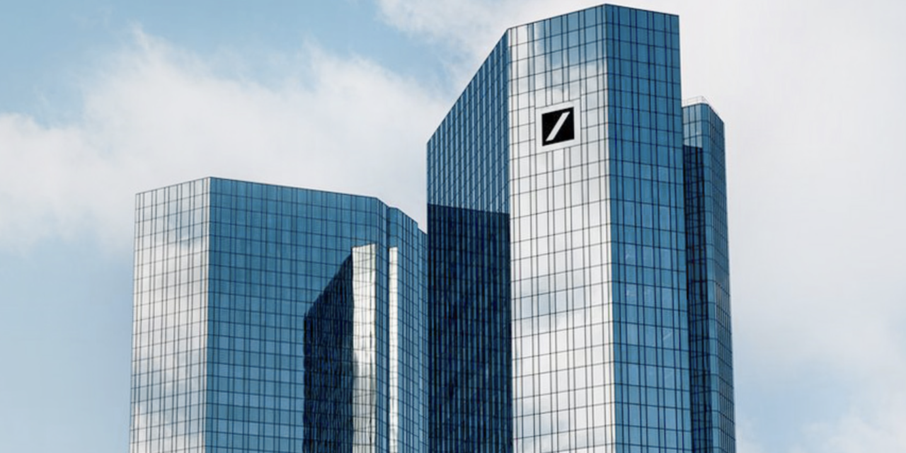 Deutsche Bank lowered its growth forecast for the eurozone economy