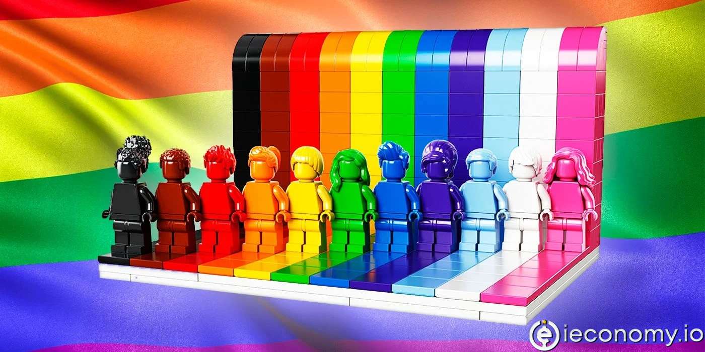 Lego, gökkuşağı temalı yeni bir LGBTQ + figürleri seti sundu