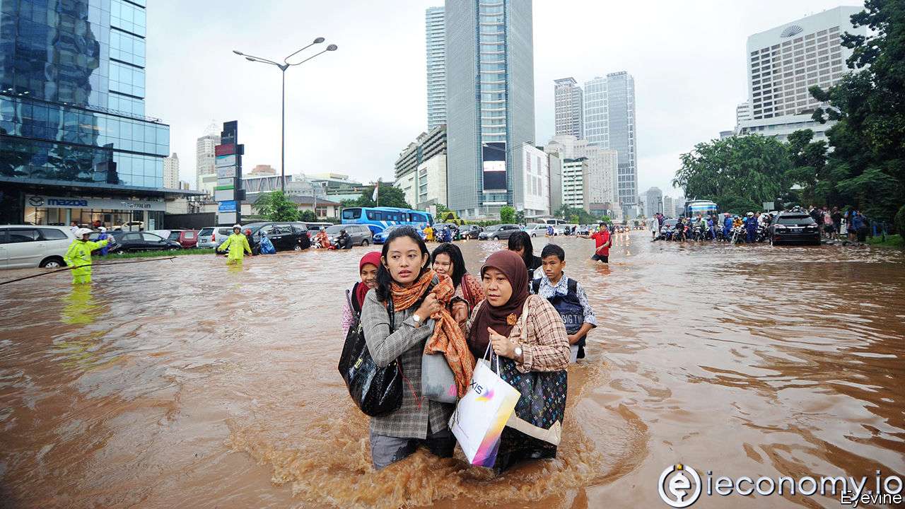 Nearly one hundred percent of the most endangered cities are in Asia