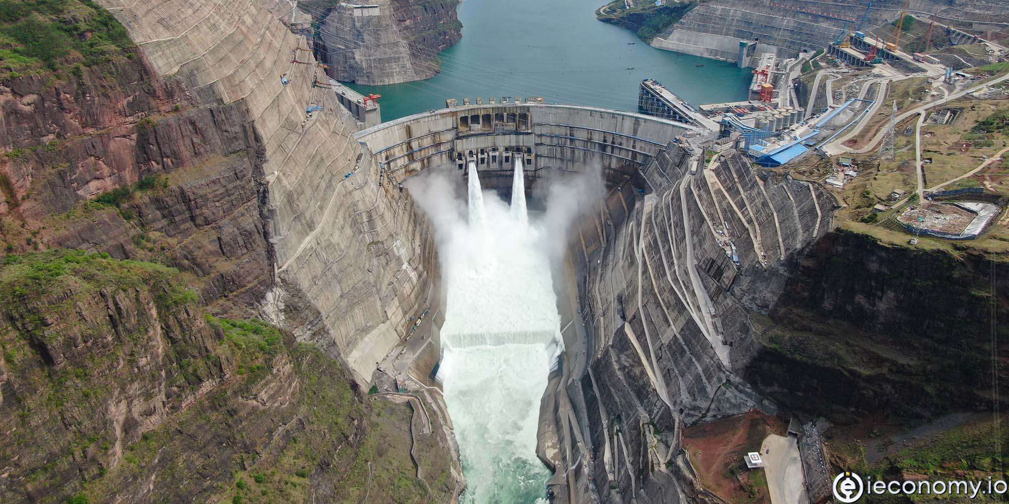 The world's second largest hydropower plant has opened in China
