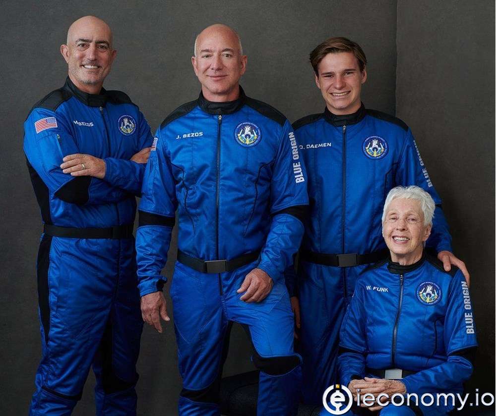 Jeff Bezos Uzay Yolculuğunu Gerçekleştirdi