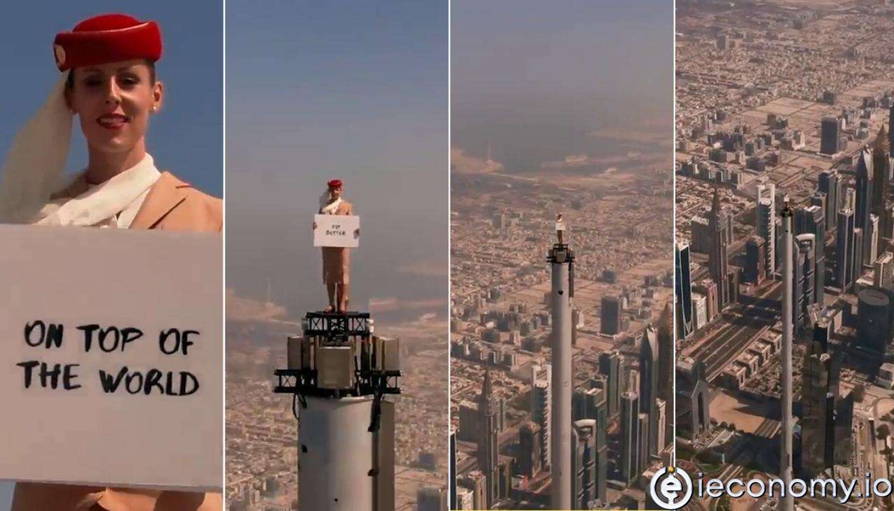 Dubai Airlines benzersiz bir tanıtım videosu yaptı