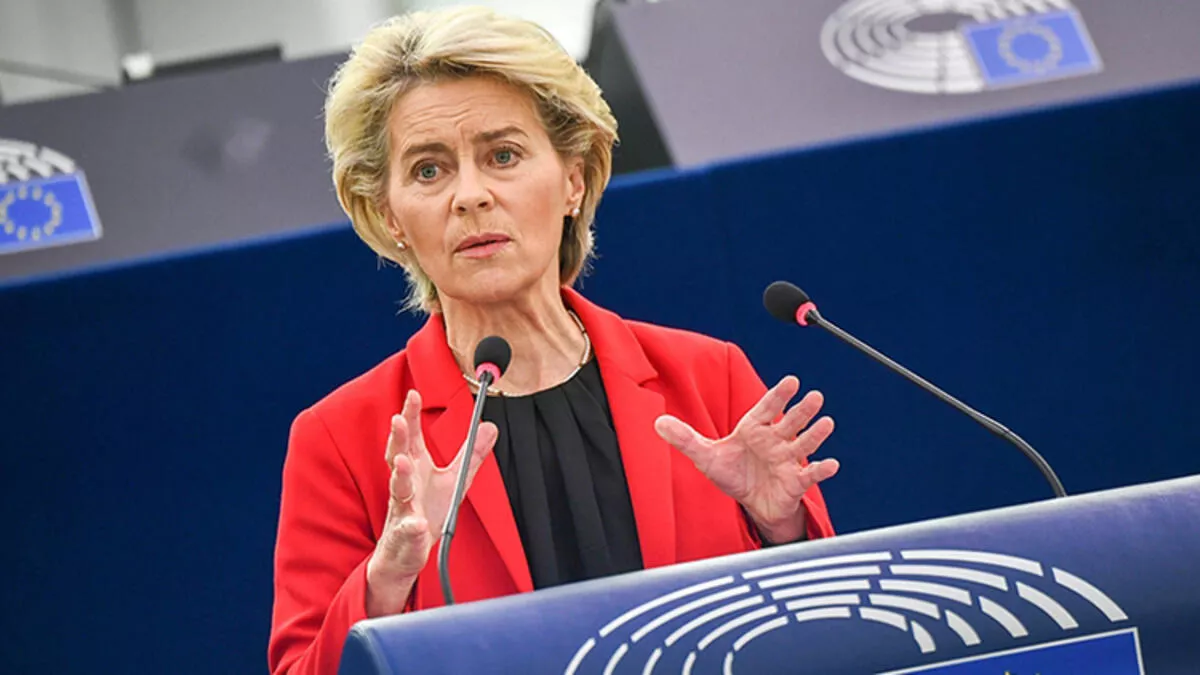 Von der Leyen, AB ülkelerini temiz enerjiye geçişi hızlandırmaya çağırdı