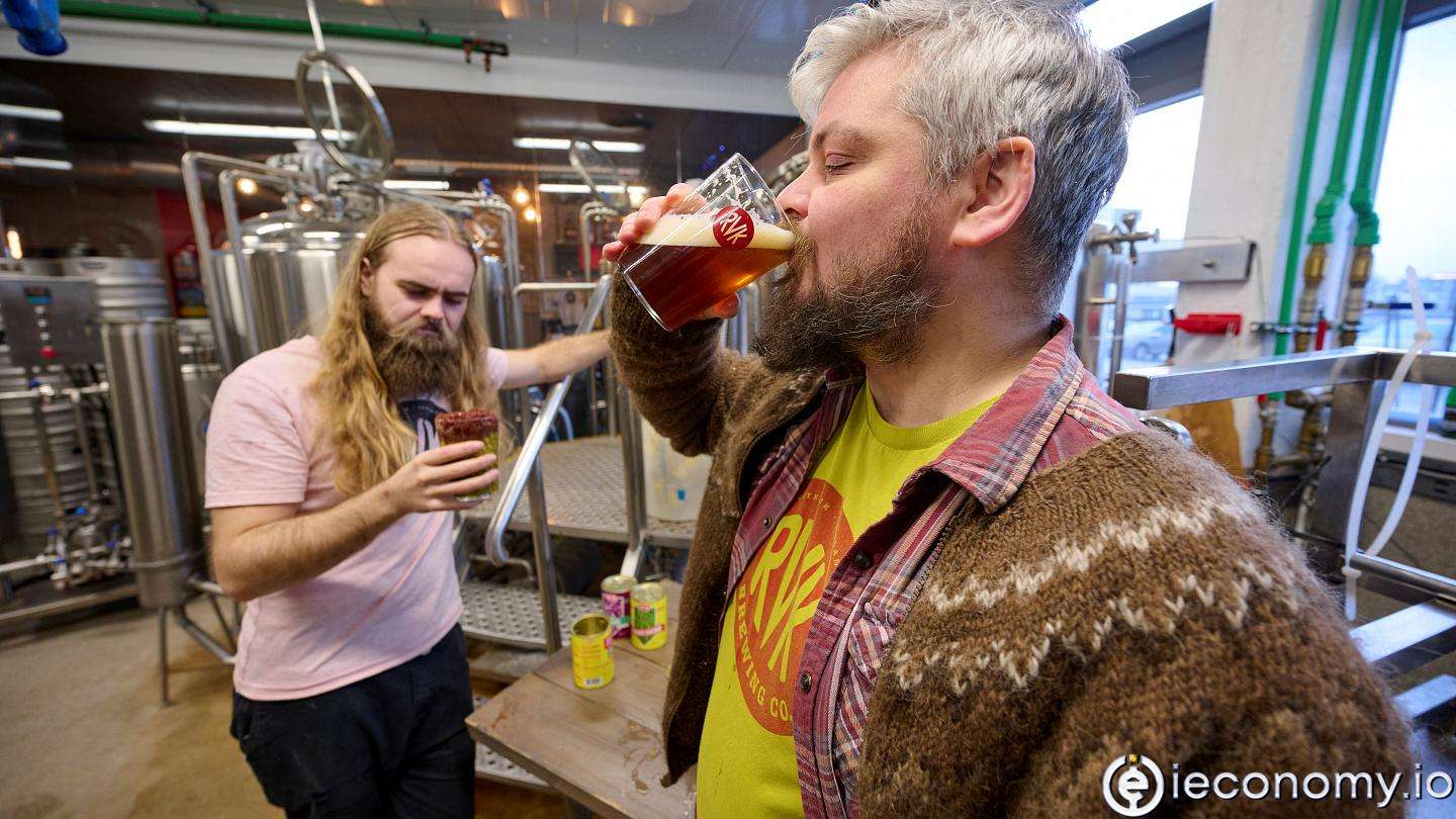 Icelanders make beer from peas and red cabbage