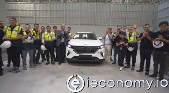 TOGG Deneme Üretimleri Başladı