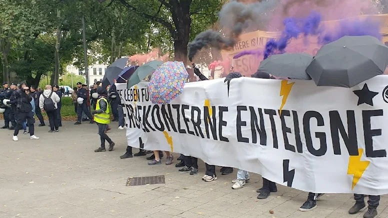 People took to the streets because of the cost of living!