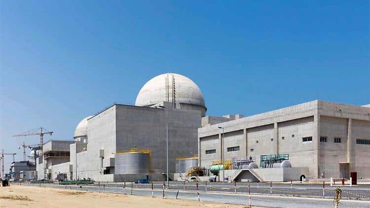 The United Arab Emirates: First nuclear power plant  in the Arab world
