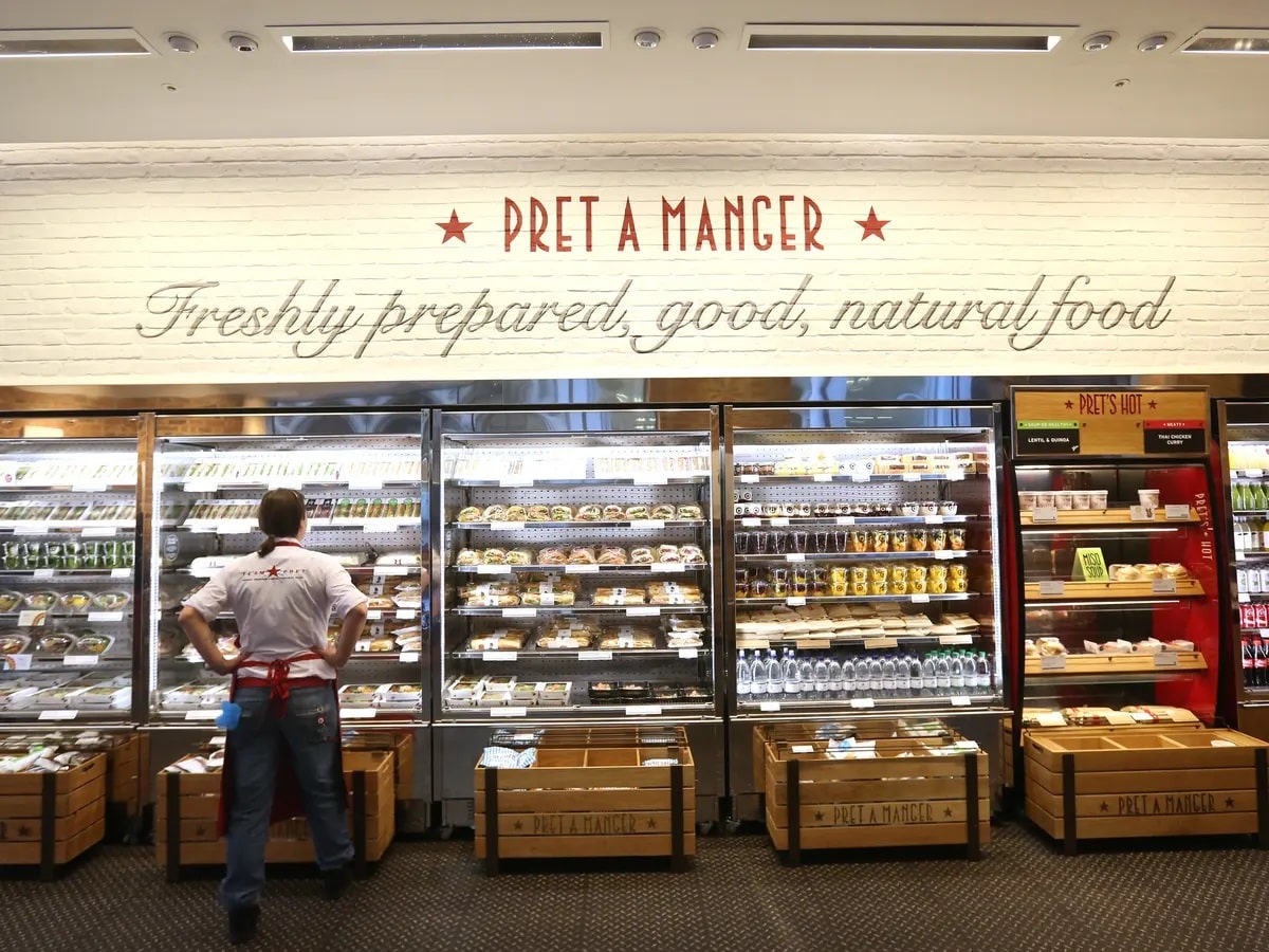 Pret A Manger hat beschlossen, 3000 Mitarbeiter zu entlassen