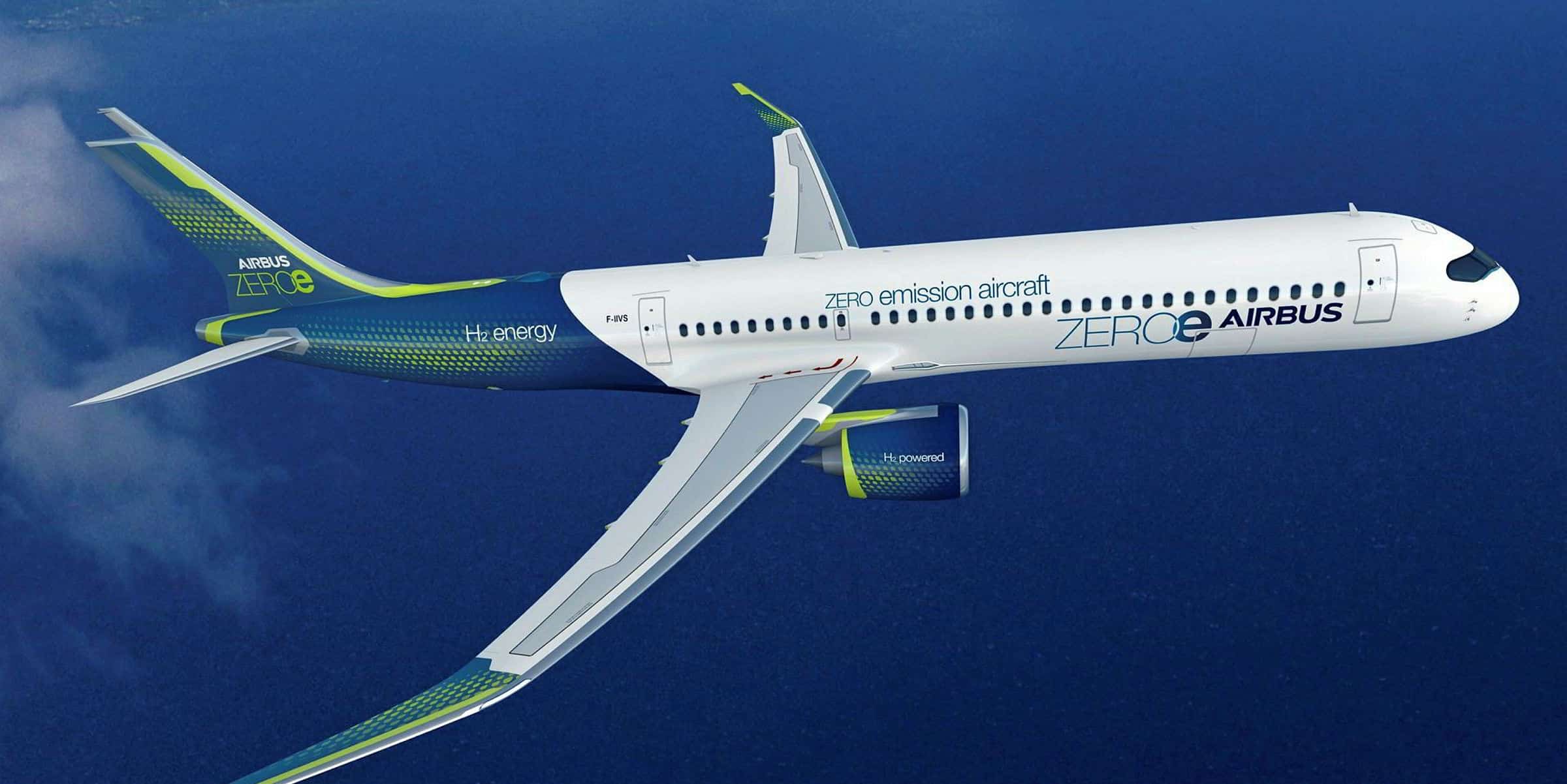 Airbus Wants To Manufacture A Hydrogen-Powered Passenger Aircraft