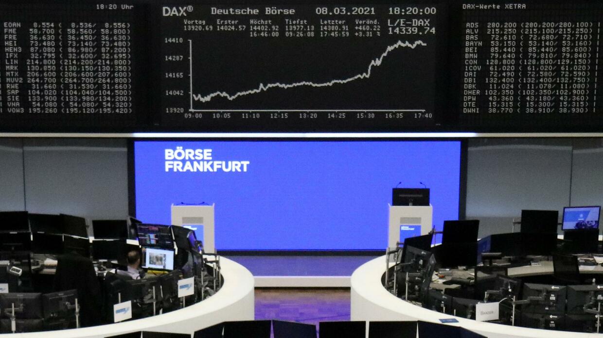 European stocks strengthened significantly, German Dax set a new record