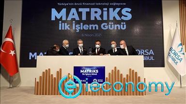 Matriks, Bugün Borsa İstanbul'da İşlem Görmeye Başladı