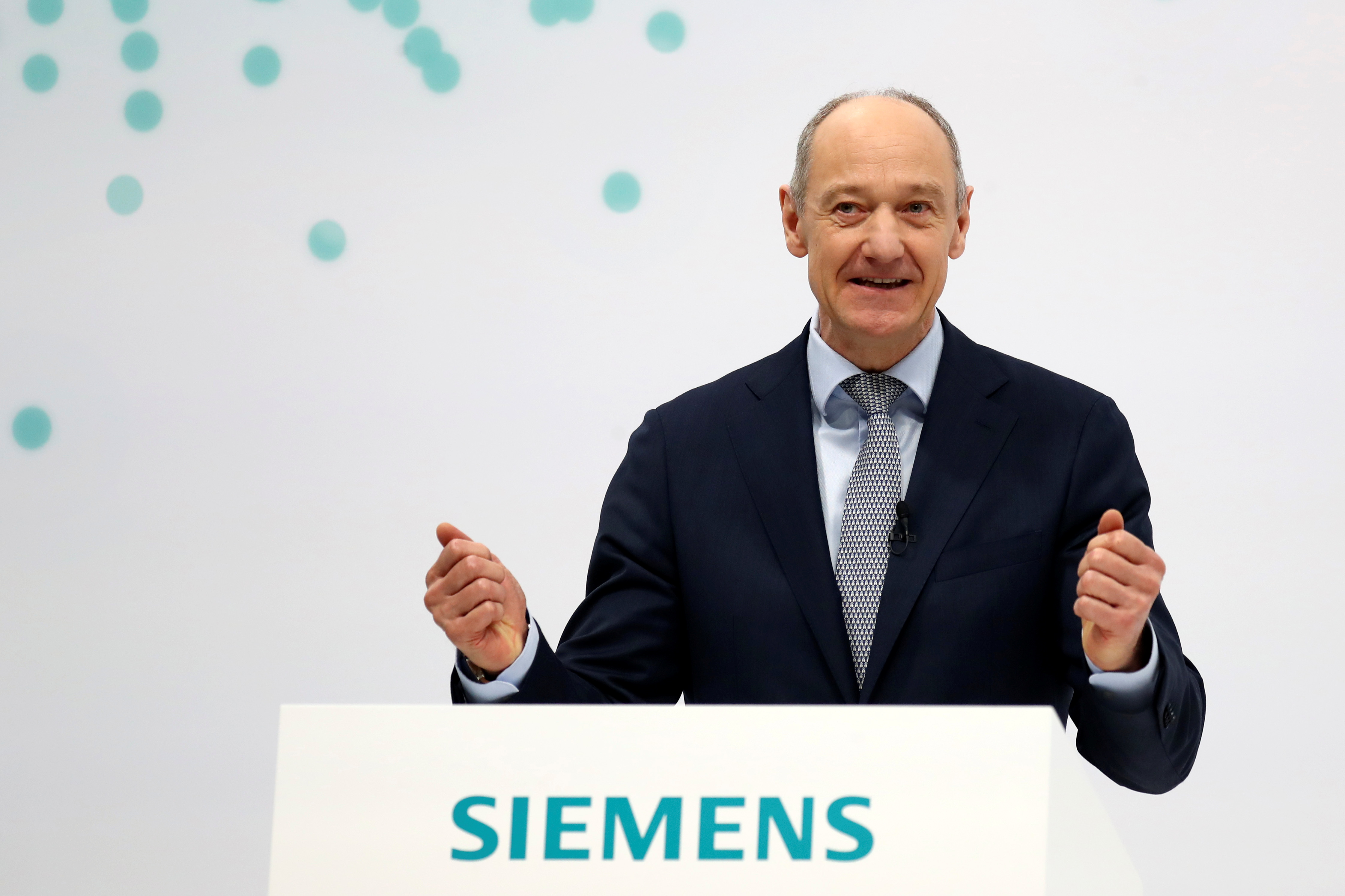 The new Siemens boss Roland Busch is now fully focused on growth