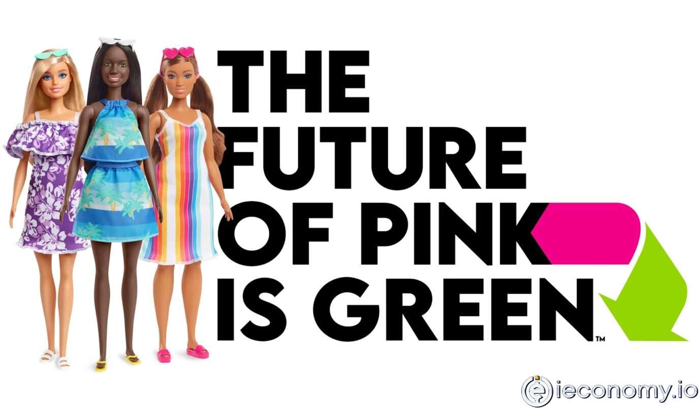 Mattel is launching a new line of Barbie dolls from recycled plastic