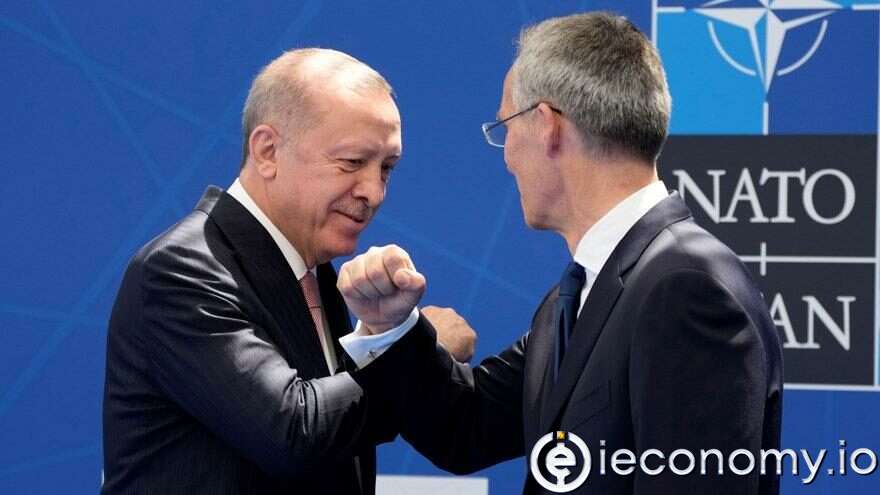 Erdogan Met with Leaders at the NATO Summit