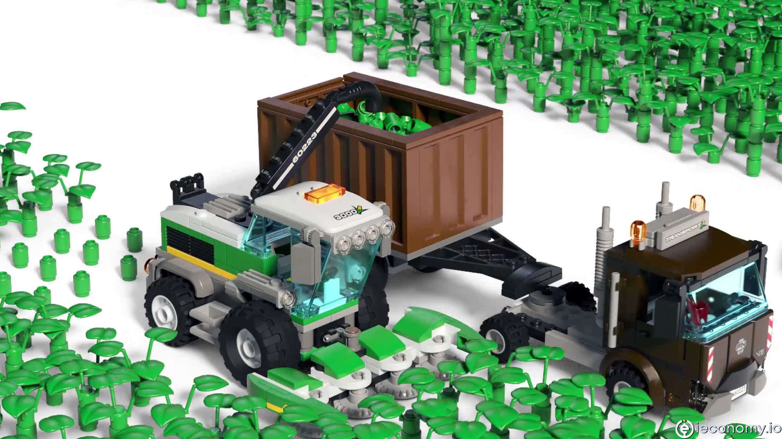 Lego, tuğlaları yenilenebilir malzemelerden üretmek istiyor