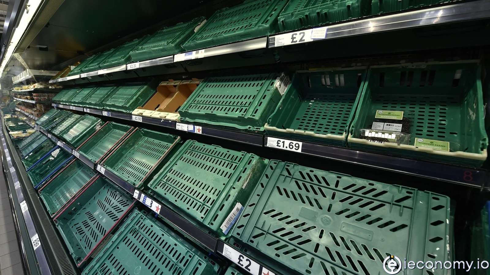 İngiliz süpermarketleri Kuzey İrlanda'daki gıda kıtlığı konusunda uyardı