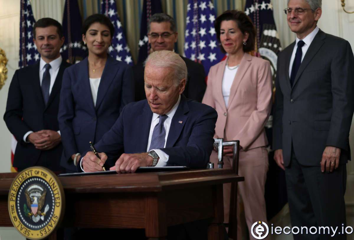 Biden signed an executive order to promote competition