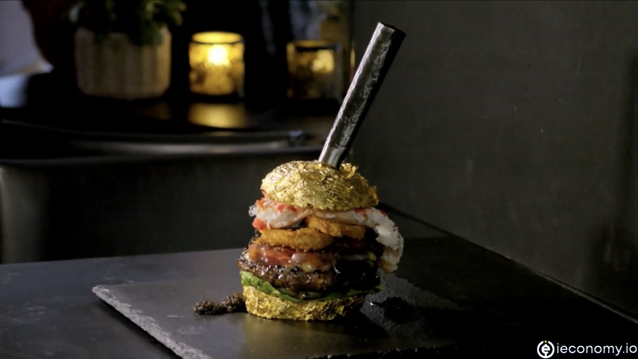 Hollanda restoranı dünyanın en pahalı hamburgerini yarattı