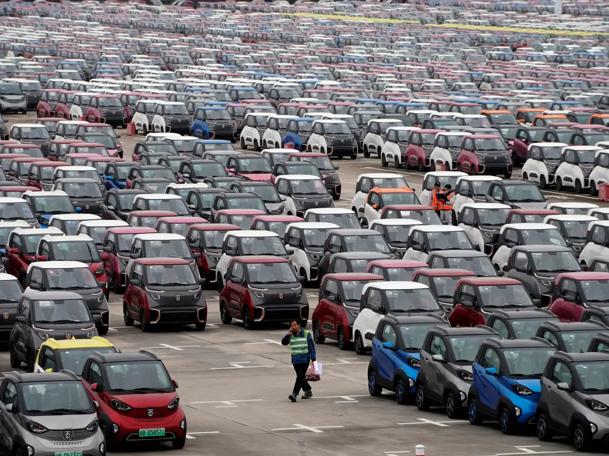 The Chinese auto market suffered a severe setback in September