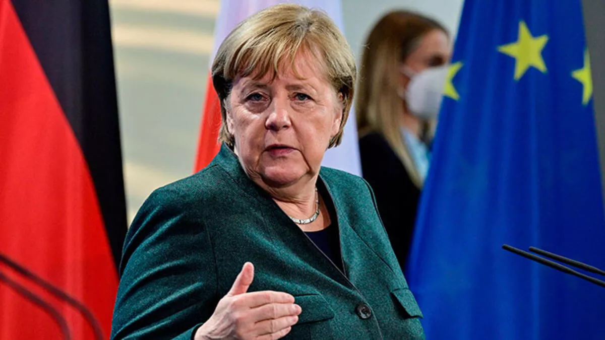 Angela Merkel dünyada serbest ticareti şiddetle savundu
