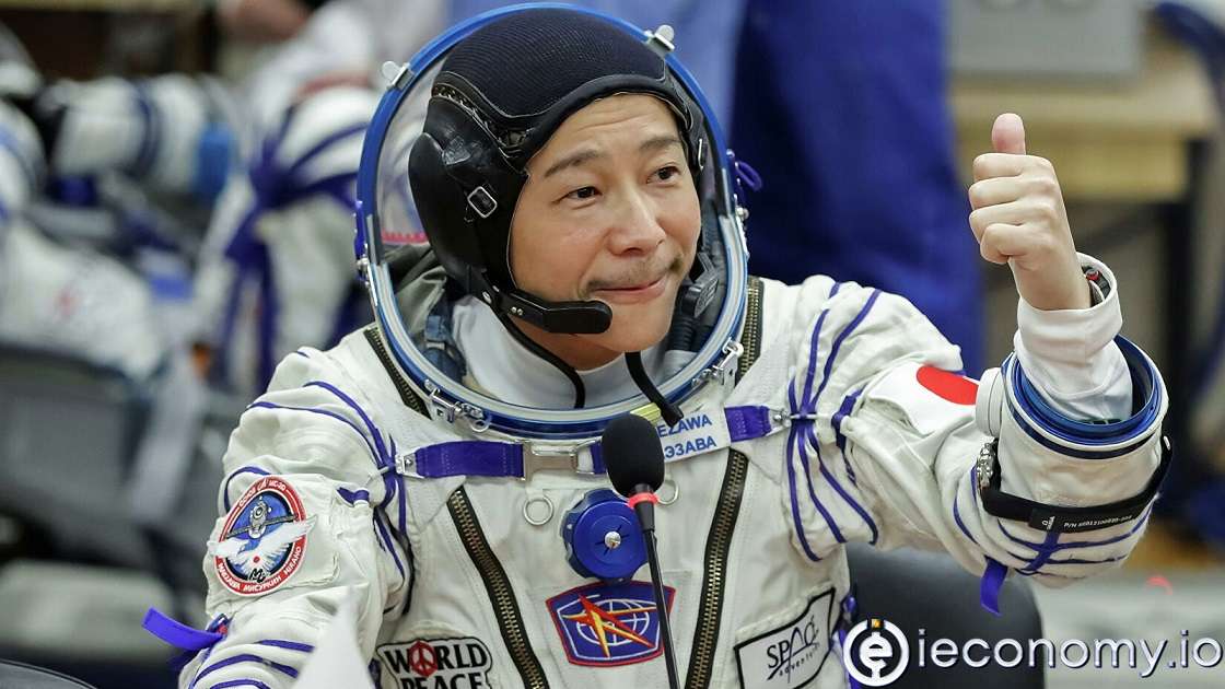 Yusaku Maezawa 12 günlük uzay uçuşunun ardından Kazakistan'a indi
