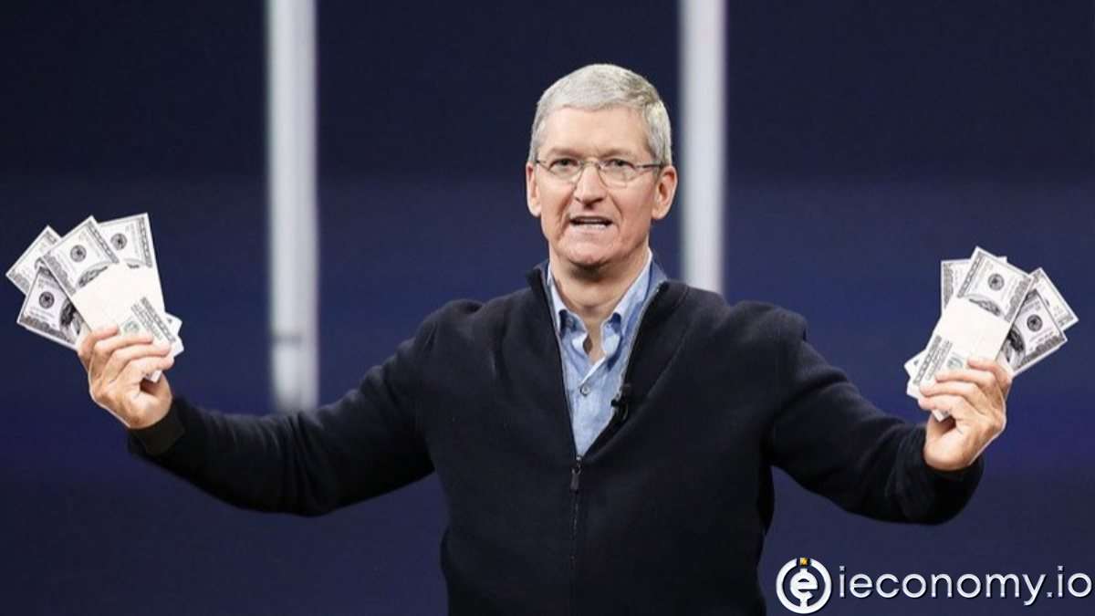 Apple CEO'su Tim Cook 2021'de 98,7 milyon dolar kazandı