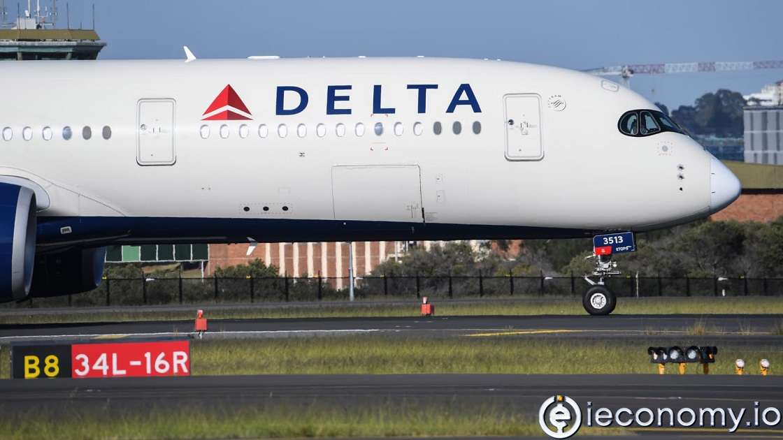 Delta Airlines 408 milyon dolar zarar açıkladı