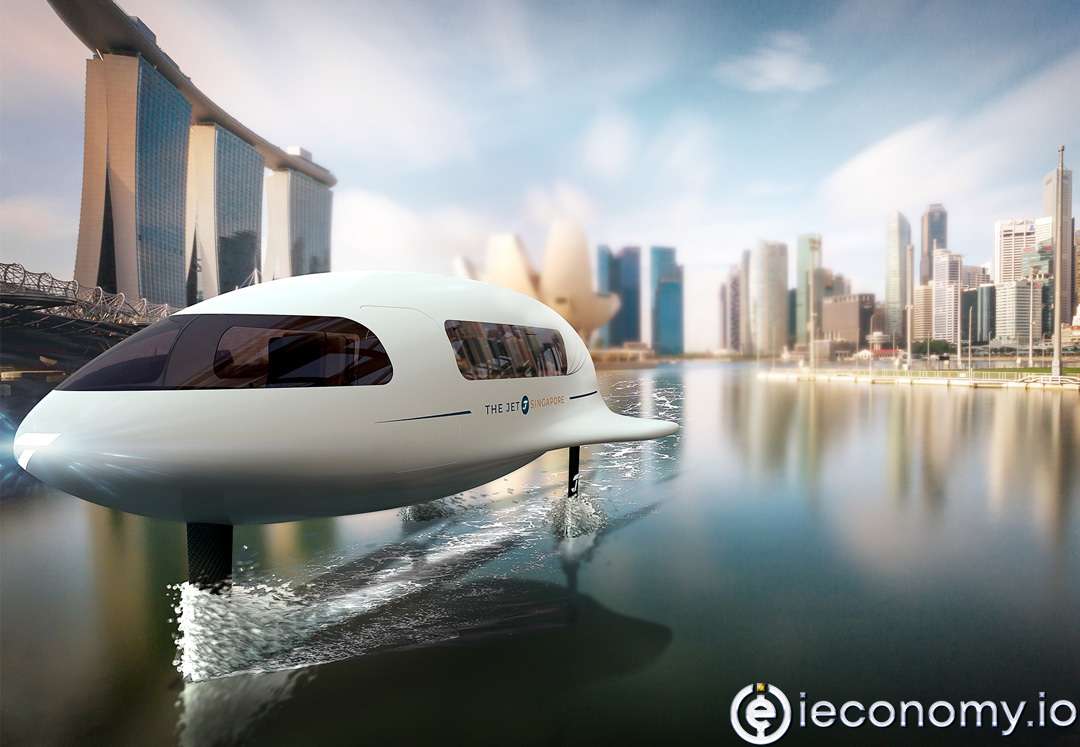 The flying boat against global warming from Dubai