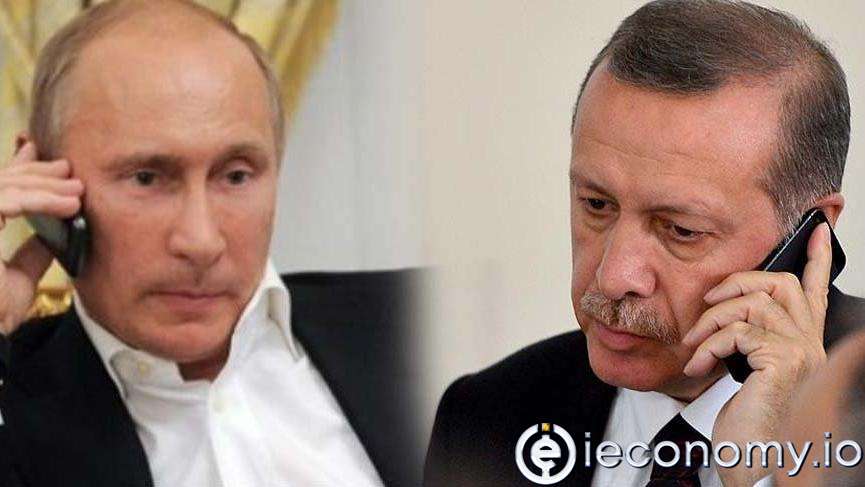 Cumhurbaşkanı Recep Tayyip Erdoğan Rus Lider Putin ile Görüştü