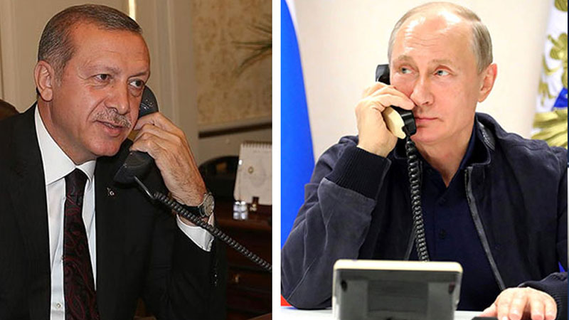 Tayyip Erdoğan, Putin’le Görüşme Kaydetti