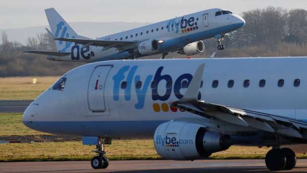 Birleşik Krallık Bölgesel Havayolu Flybe Ticareti Durdurdu