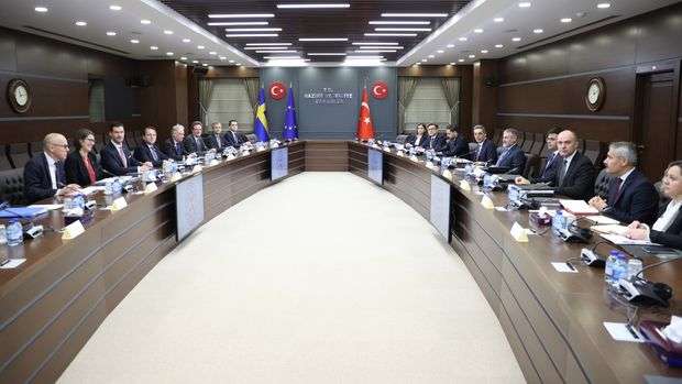 Hazine Bakanı Nureddin Nebati, AB Heyetiyle Görüştü