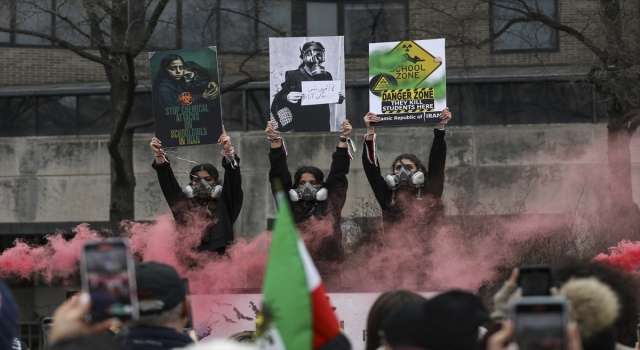 ABD’de İran'daki Protestolara Destek Yürüyüşü
